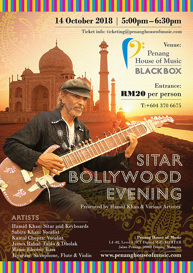 Sitar Bollywood Evening_Hamid Khan